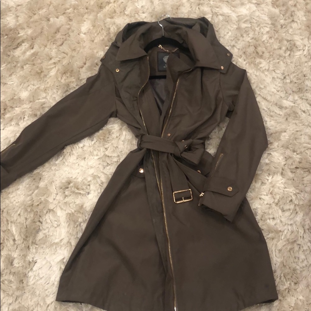 Vince Camuto Trench Coat Long